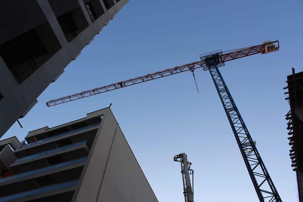 Cranes, passenger and freight elevators, baskets